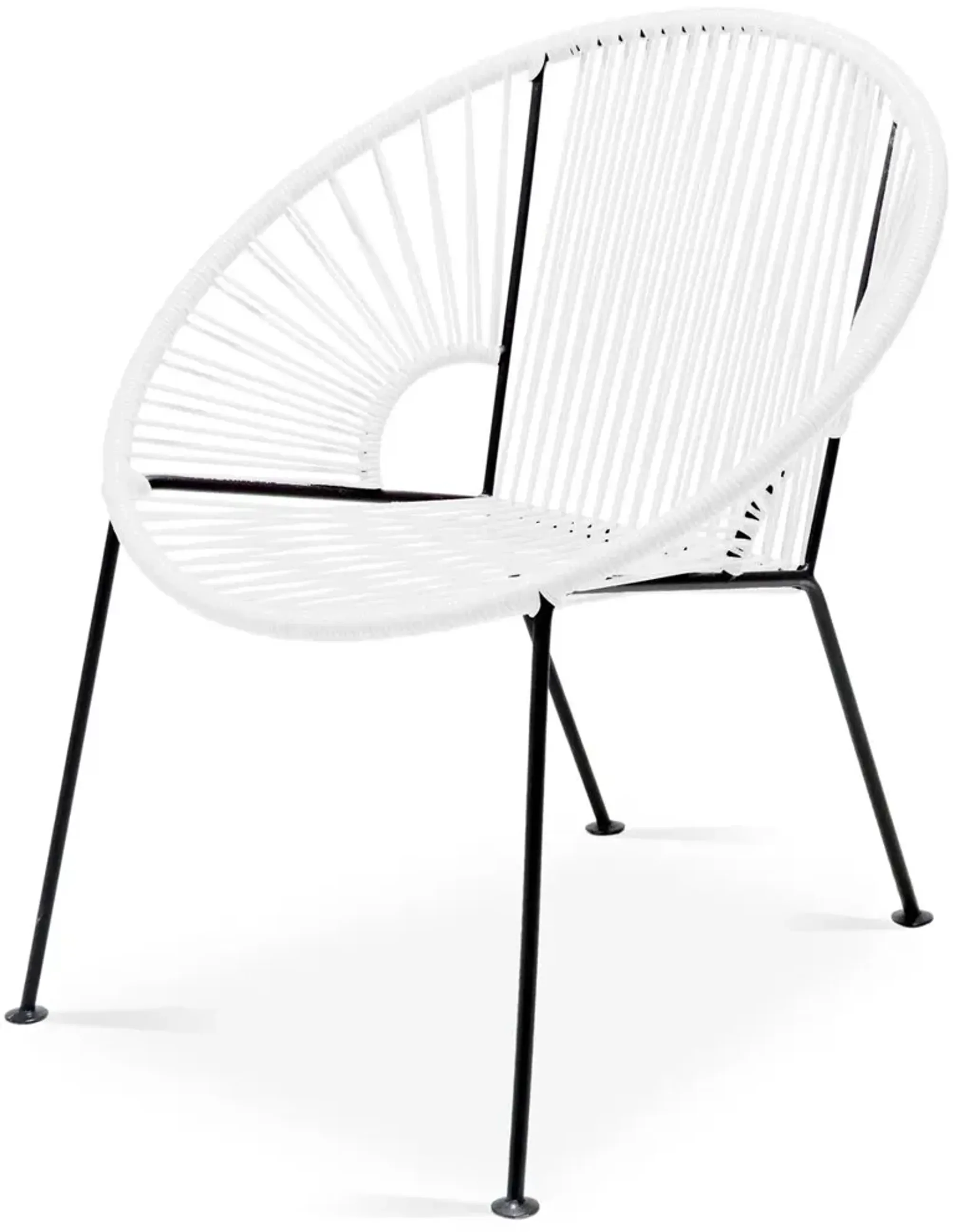 Ixtapa Outdoor Lounge Chair, White | Furniture.com