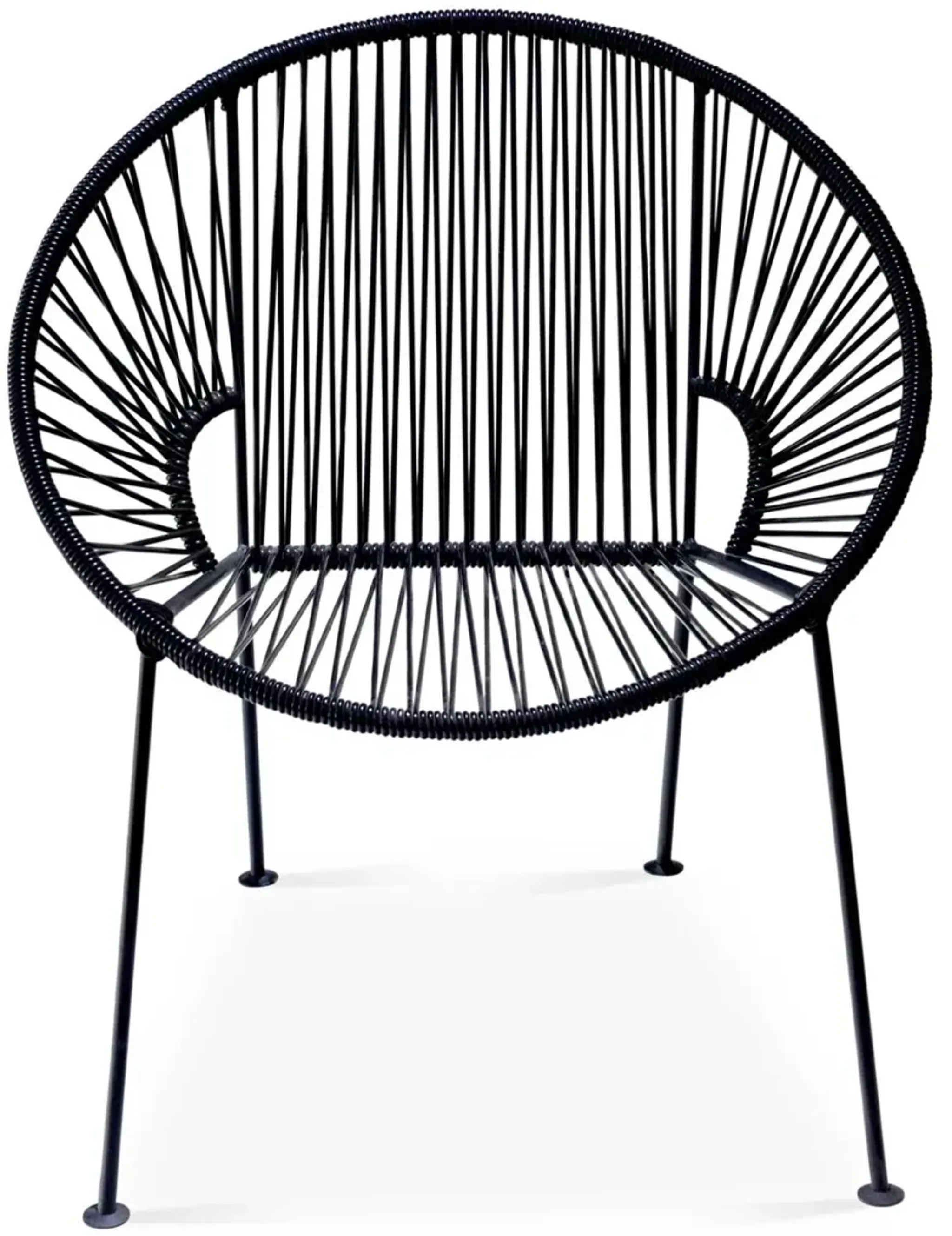 Ixtapa Outdoor Lounge Chair Black Mexa Handcrafted One Kings Lane ...