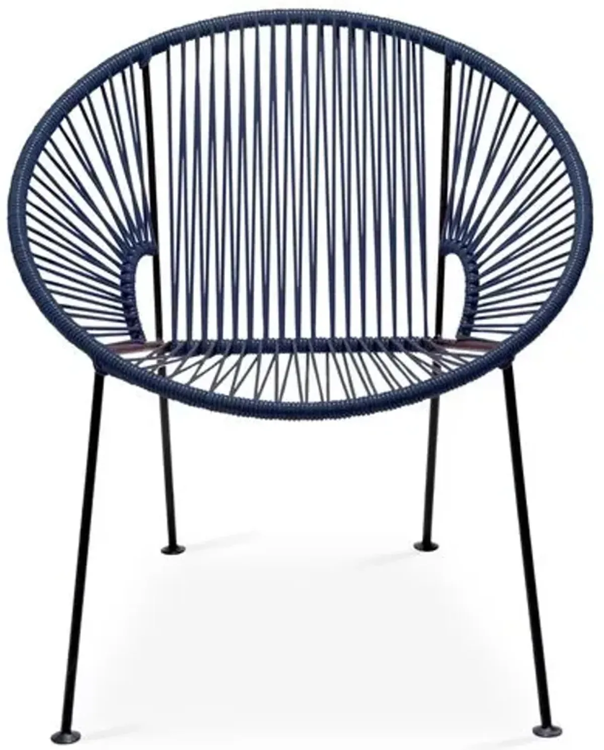 Ixtapa Outdoor Lounge Chair - Navy - Mexa - Handcrafted