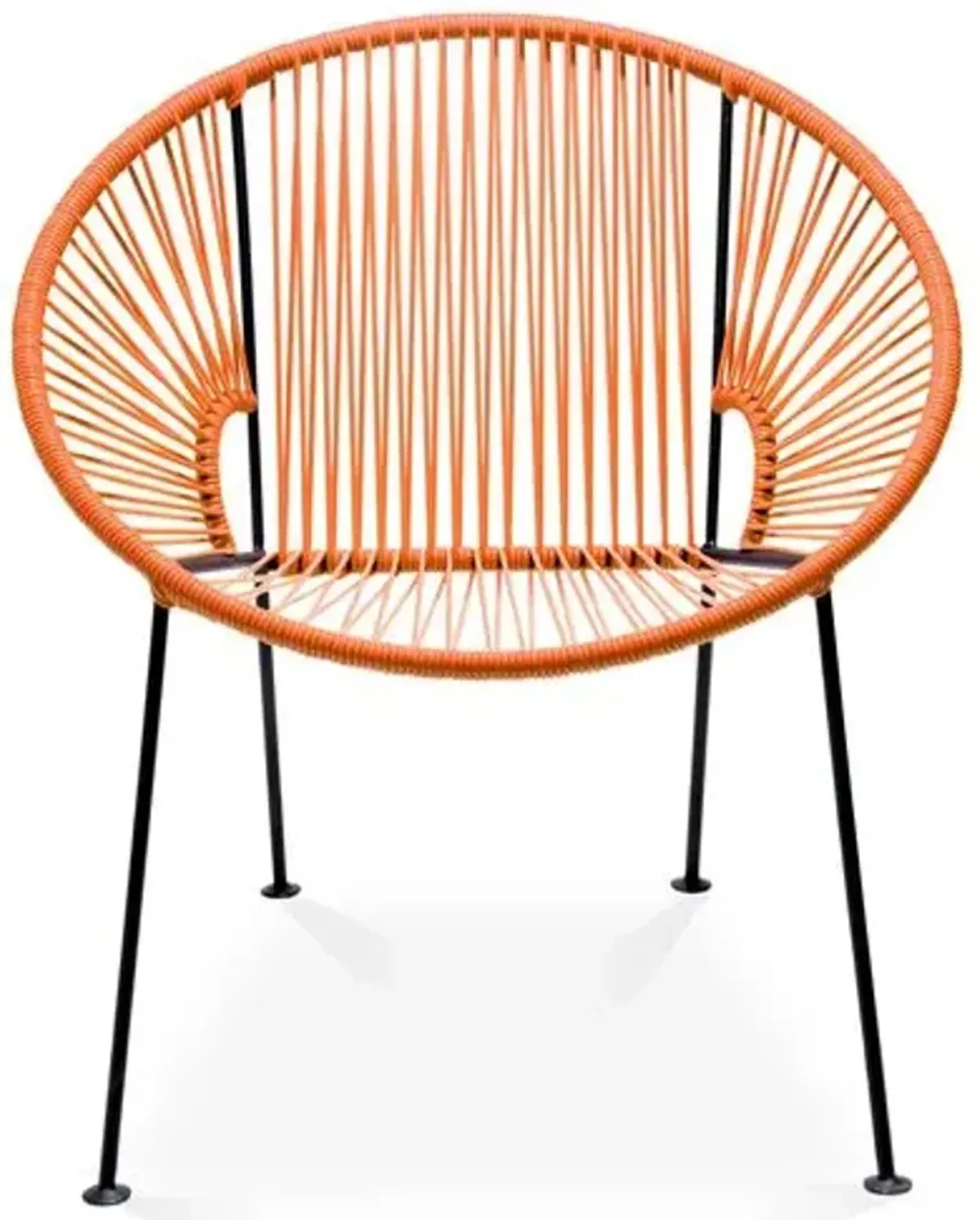 Ixtapa Outdoor Lounge Chair - Tangerine - Mexa - Handcrafted