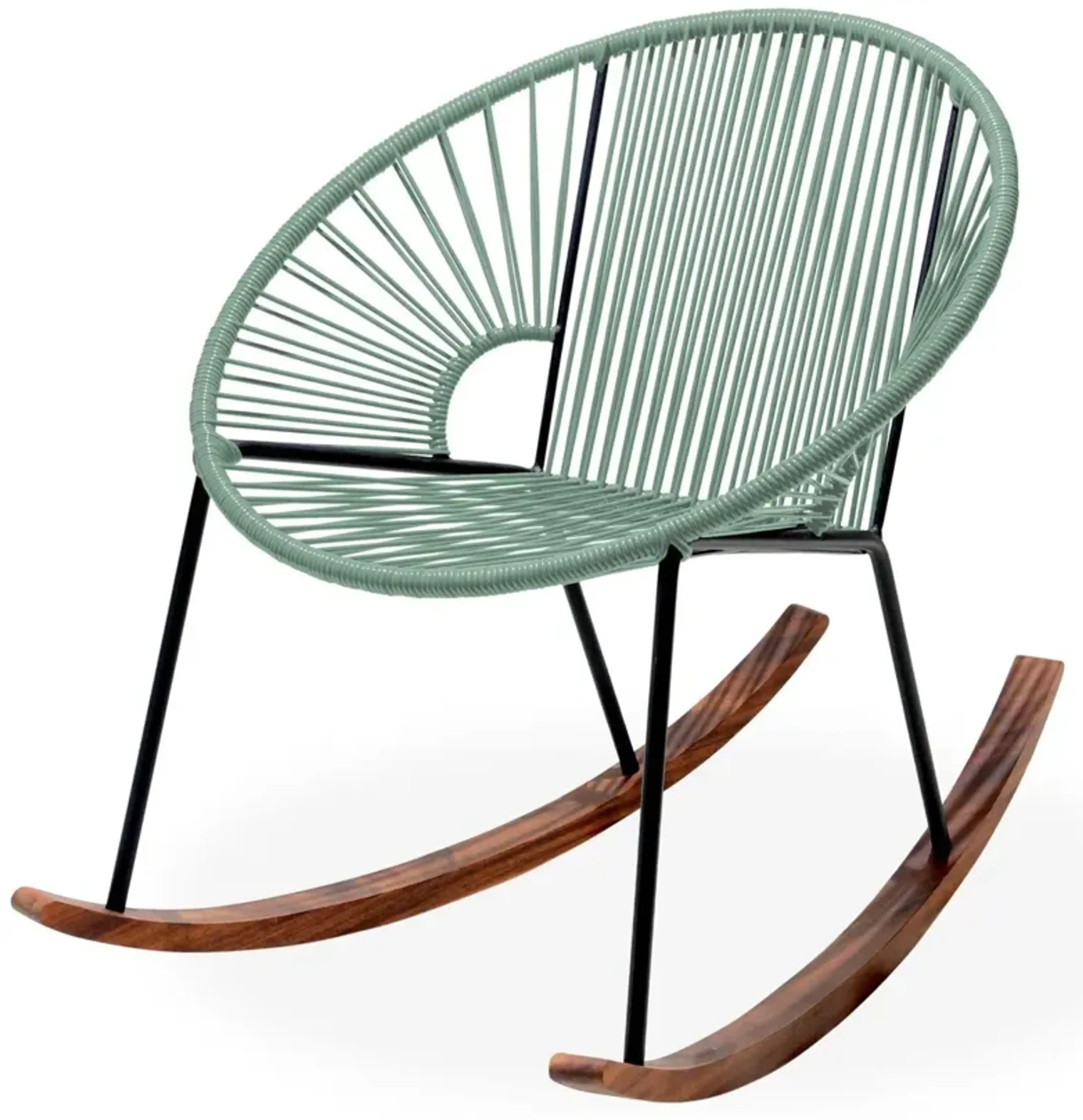 Ixtapa Rocking Chair Olive Green Mexa Handcrafted One Kings Lane ...