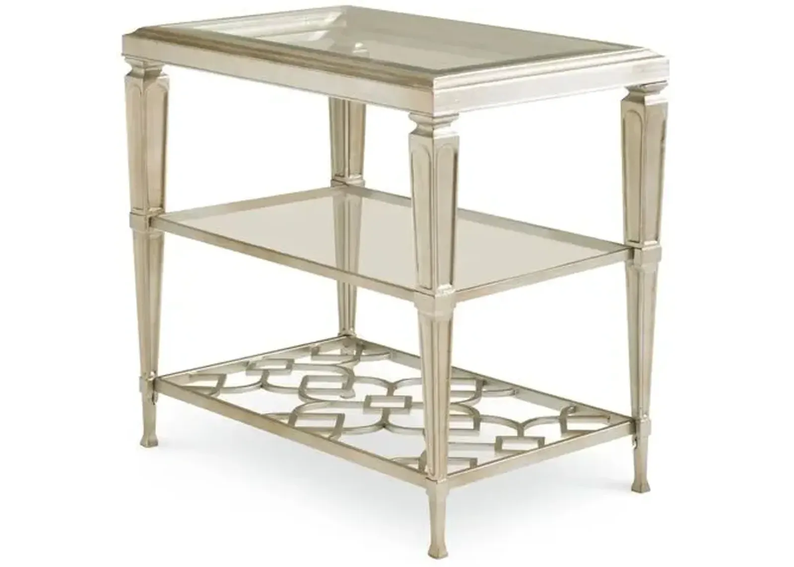 Social Side Table - Silver