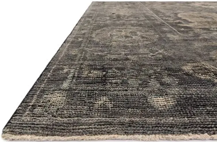 Mina Hand-Knotted Rug - Taupe/Gray - Gray