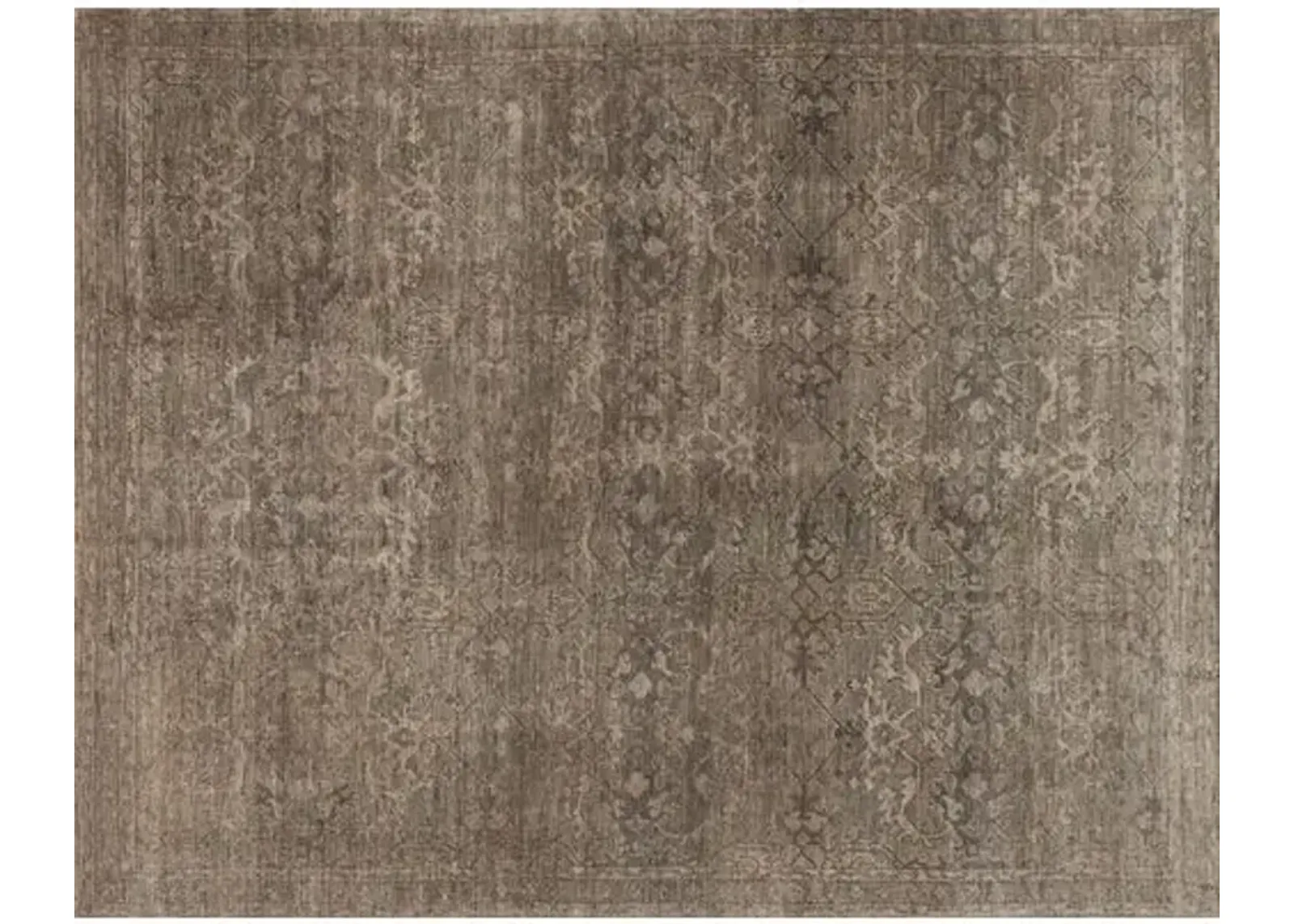 Chapell Hand-Knotted Rug - Fog/Beige - Beige