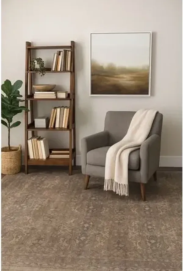 Chapell Hand-Knotted Rug - Fog/Beige - Beige