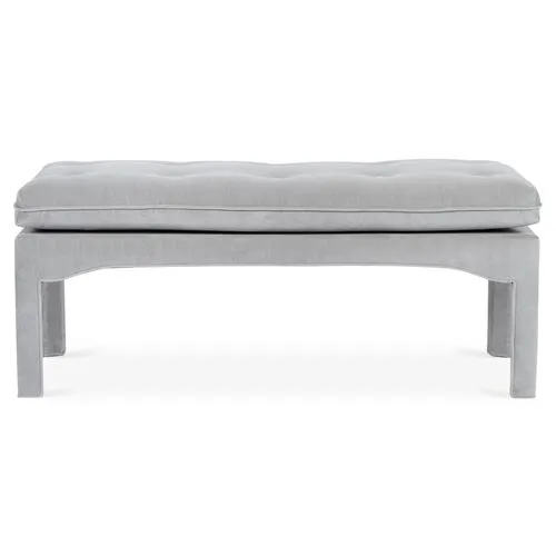 Julien Bench - Handcrafted - Gray