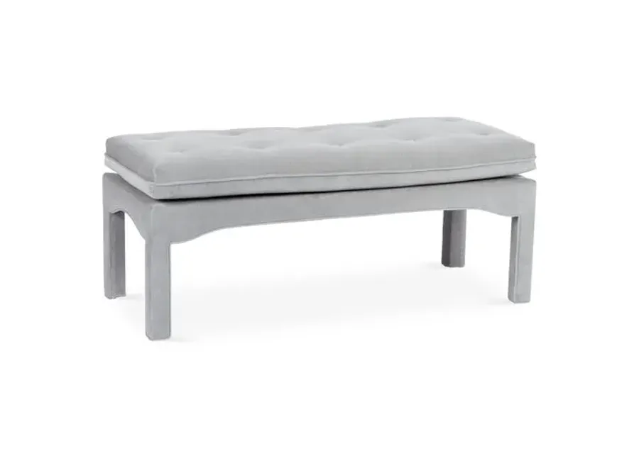 Julien Bench - Handcrafted - Gray