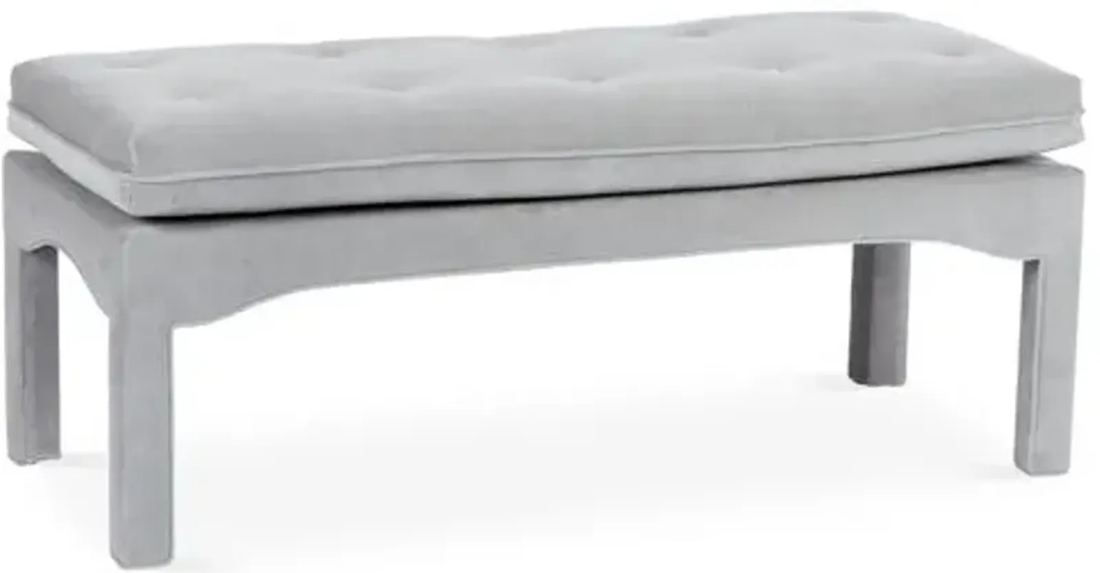 Julien Bench - Handcrafted - Gray