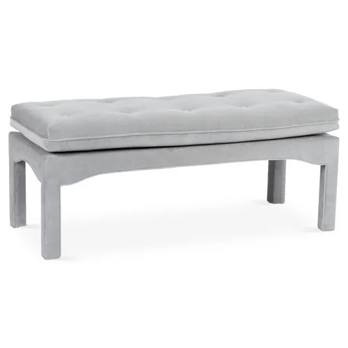 Julien Bench - Handcrafted - Gray