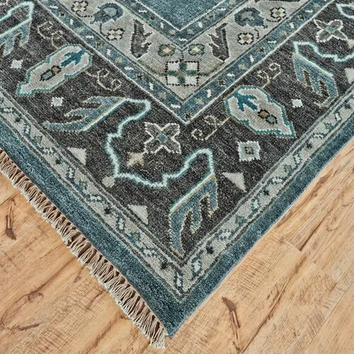 Benton Rug - Dark Blue/Gray - Blue