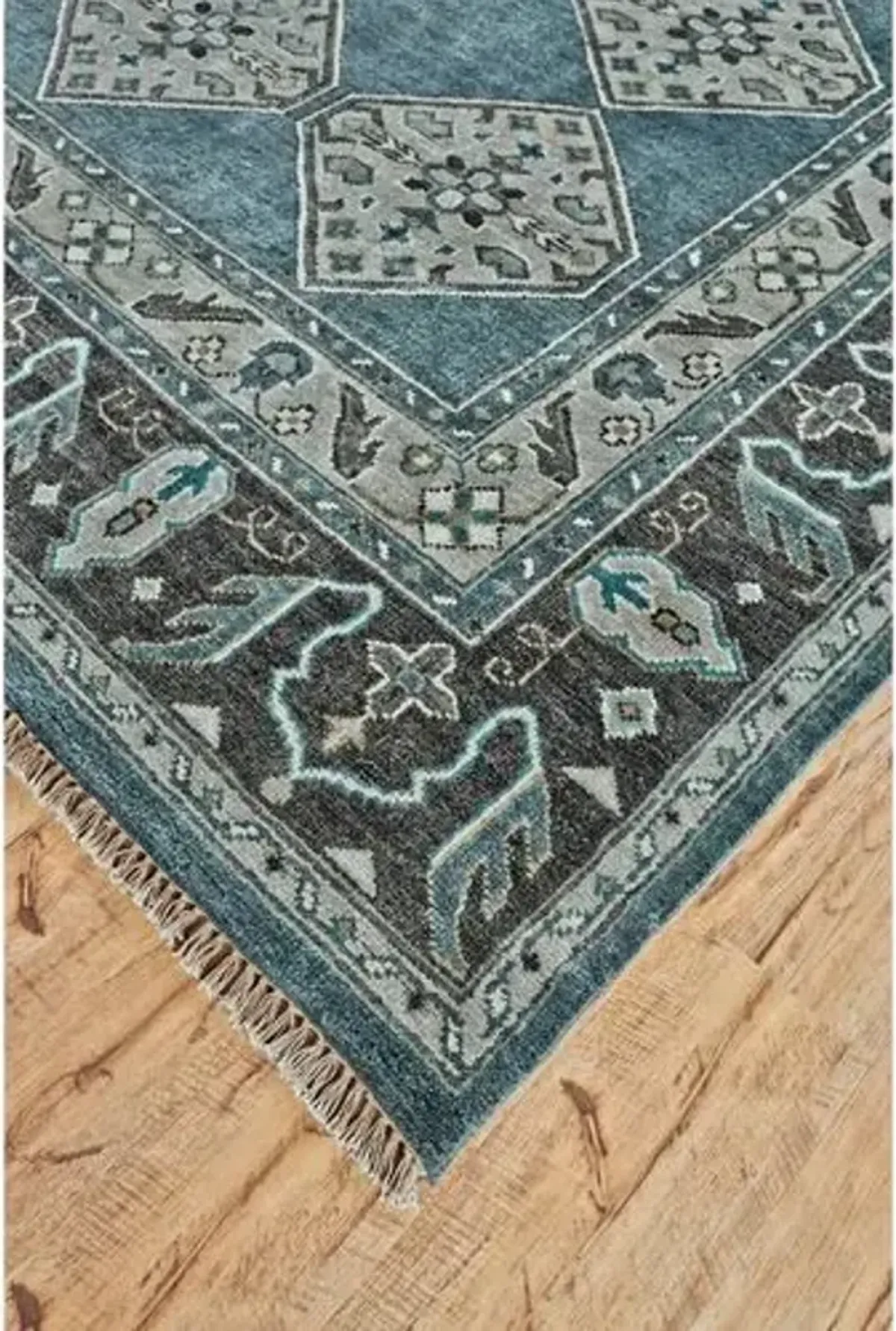 Benton Rug - Dark Blue/Gray - Blue