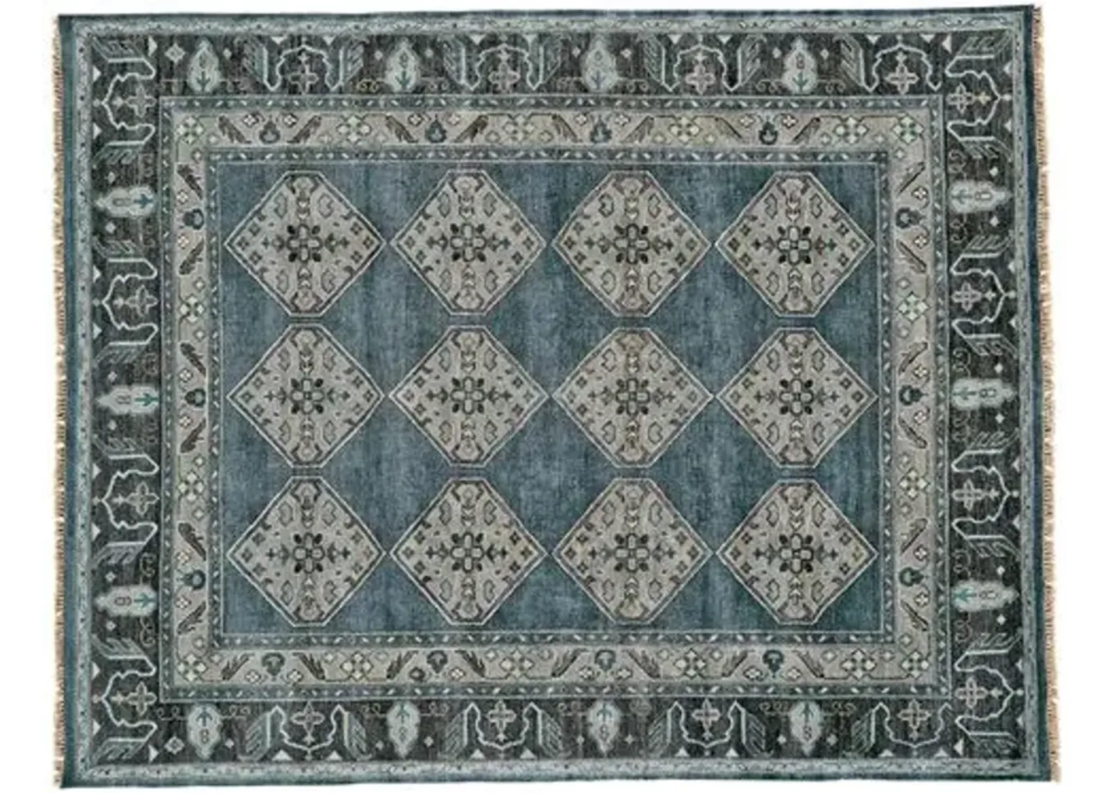 Benton Rug - Dark Blue/Gray - Blue