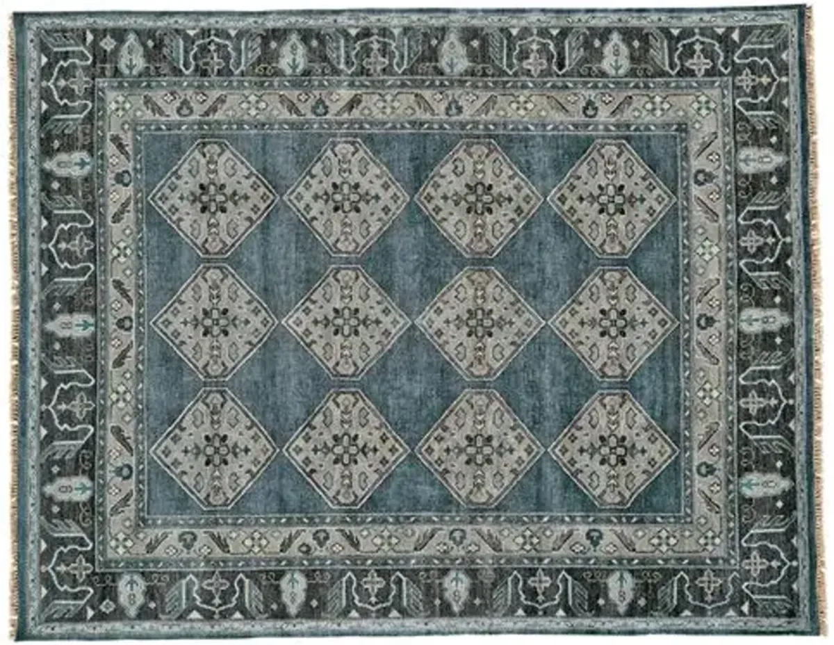 Benton Rug - Dark Blue/Gray - Blue