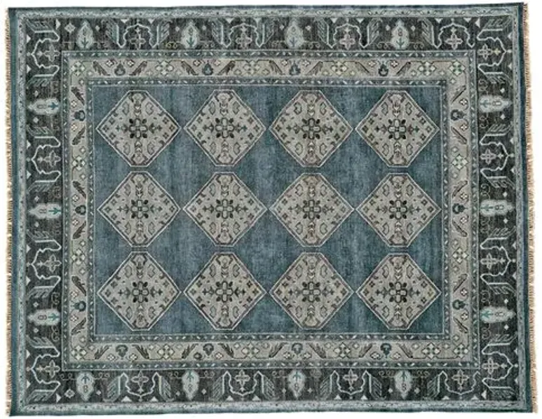 Benton Rug - Dark Blue/Gray - Blue