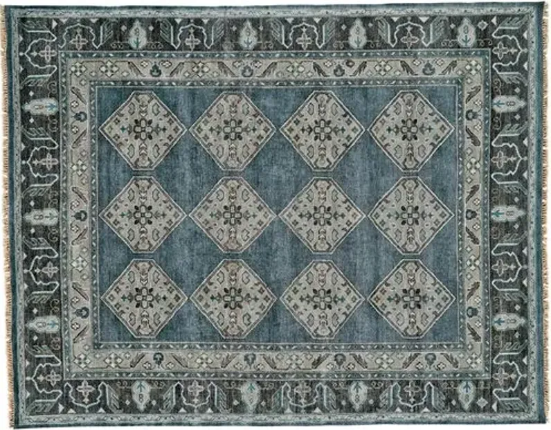 Benton Rug - Dark Blue/Gray - Blue