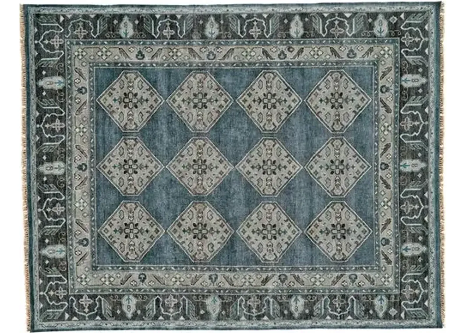 Benton Rug - Dark Blue/Gray - Blue