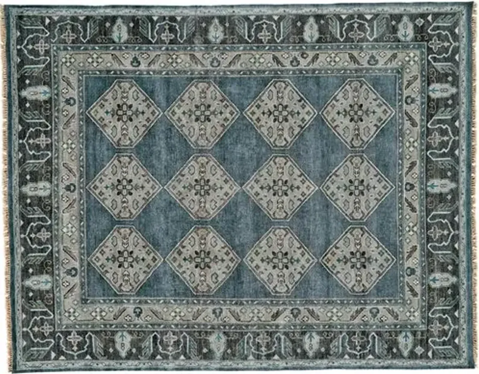 Benton Rug - Dark Blue/Gray - Blue