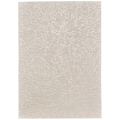 Kendra Hand-Knotted Rug - Light Gray - Gray