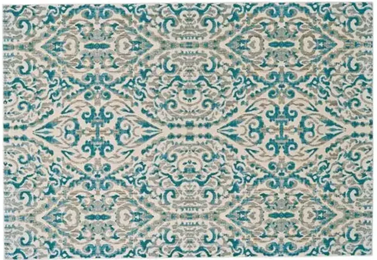 Doon Rug - Turquoise - Blue - Blue