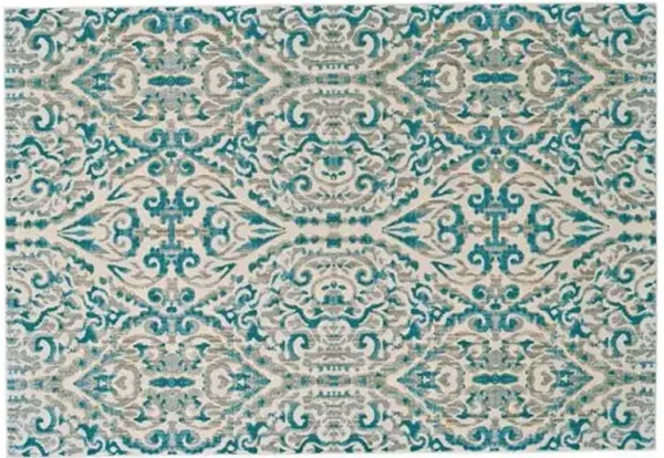 Doon Rug - Turquoise - Blue - Blue