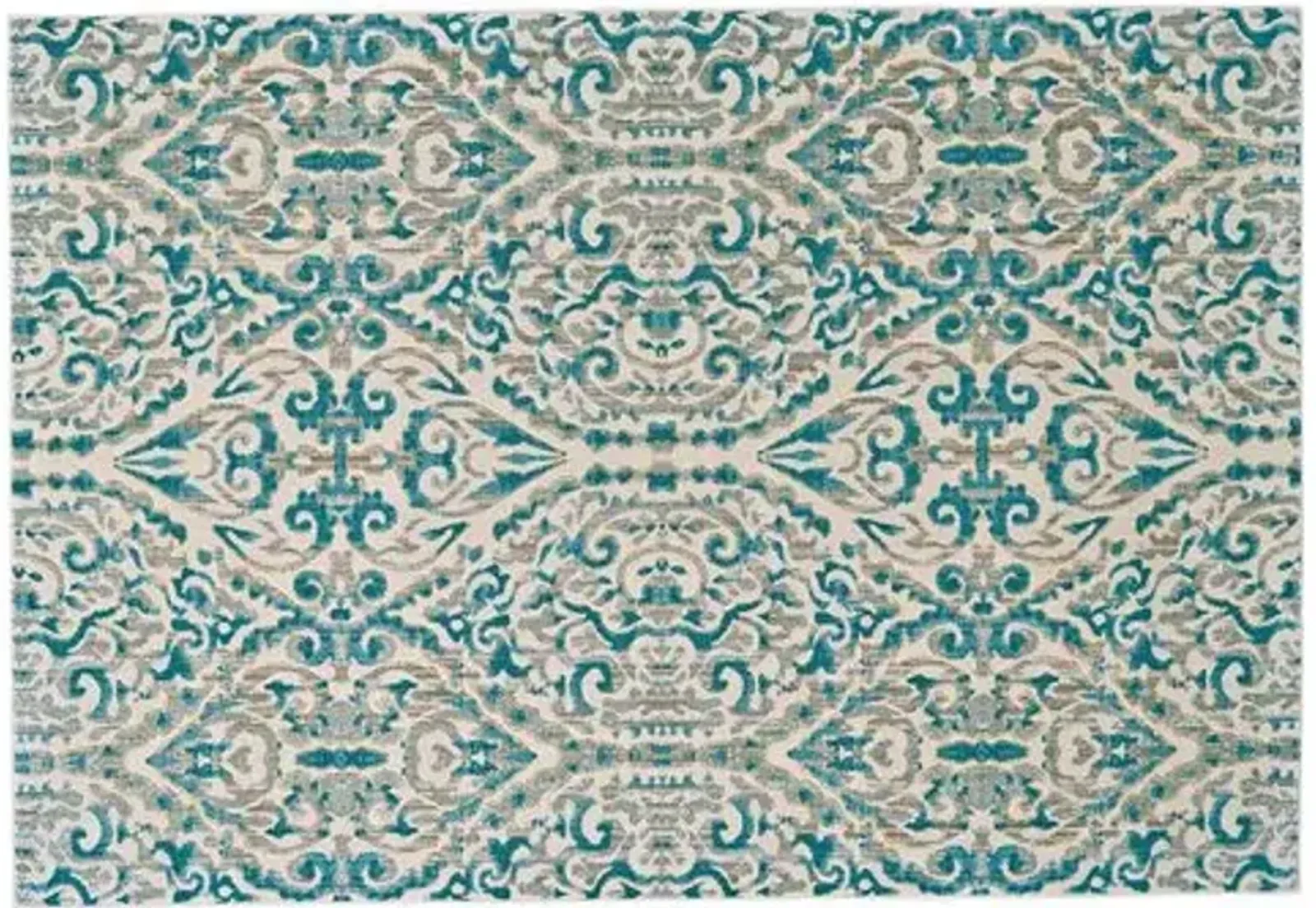 Doon Rug - Turquoise - Blue - Blue