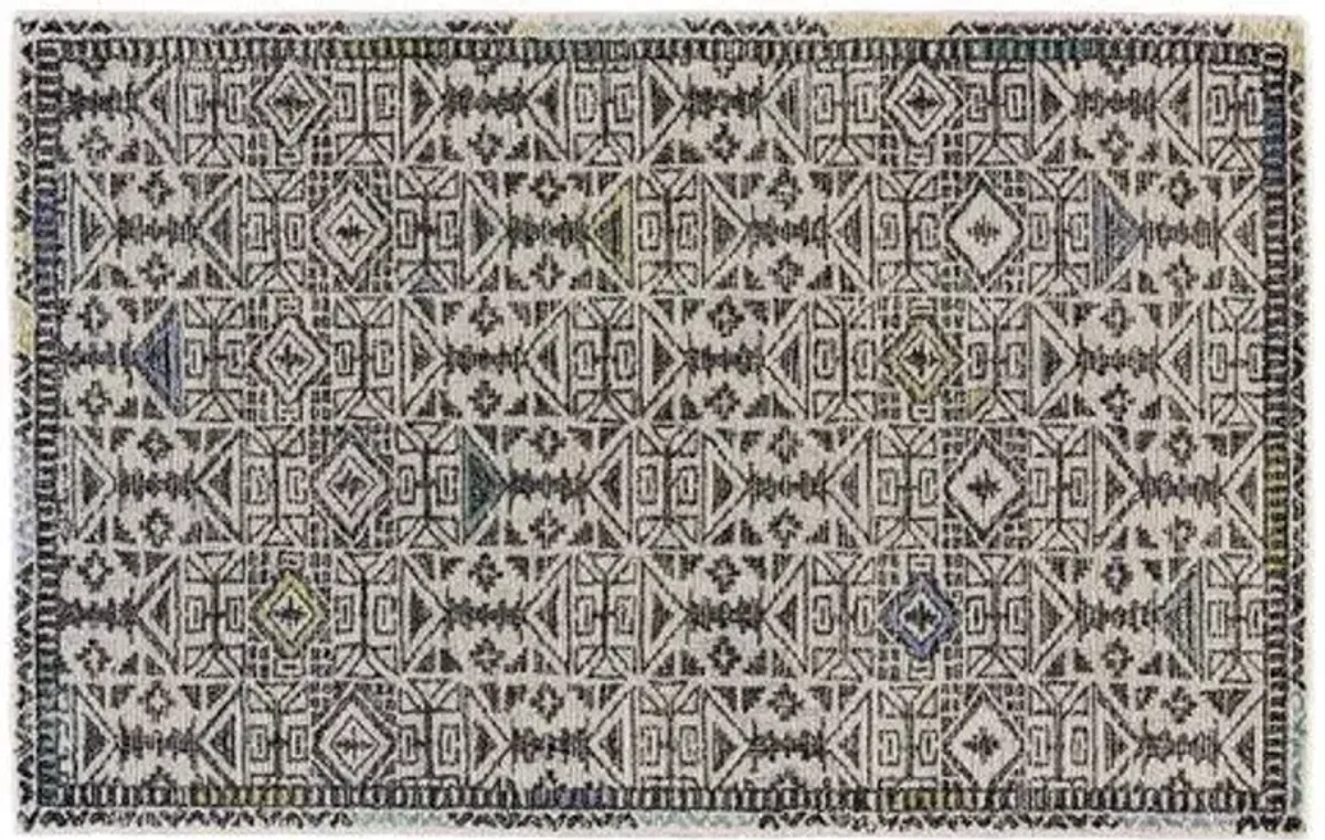 Aurelia Rug - Black/Beige - Black