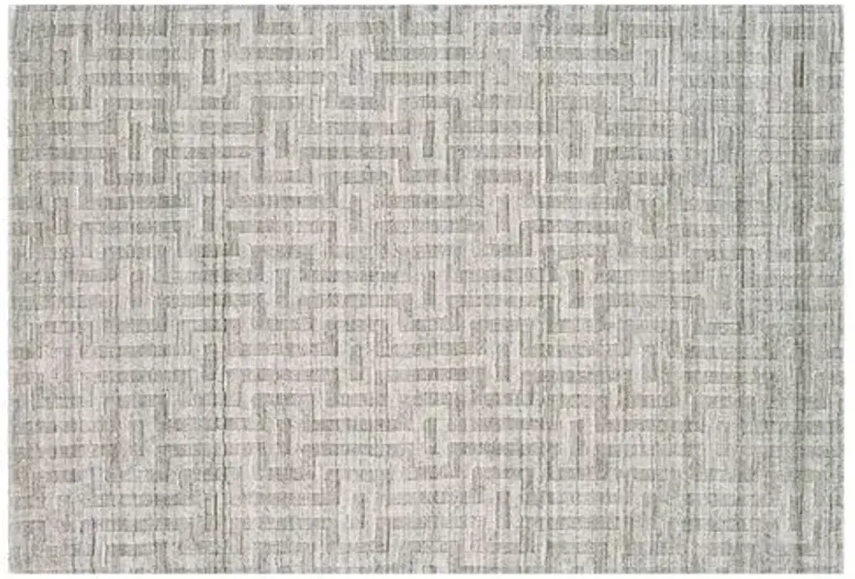 India Rug - Fog/Gray - Gray