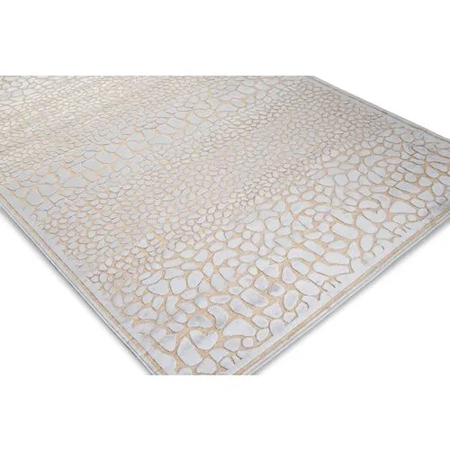 Basilica Rug - Taupe/Light Blue - Beige - Beige