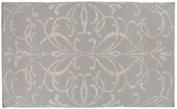 Wolcott Rug, Light Gray/Ivory