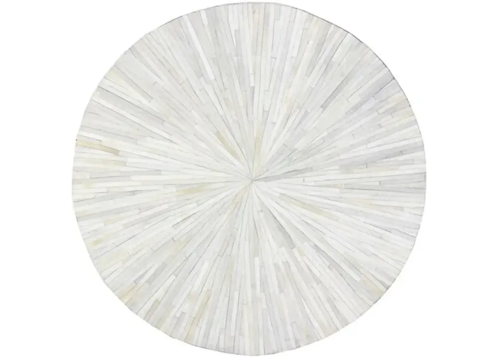 Aeolus Round Hide - Ivory