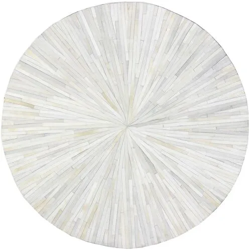 Aeolus Round Hide - Ivory