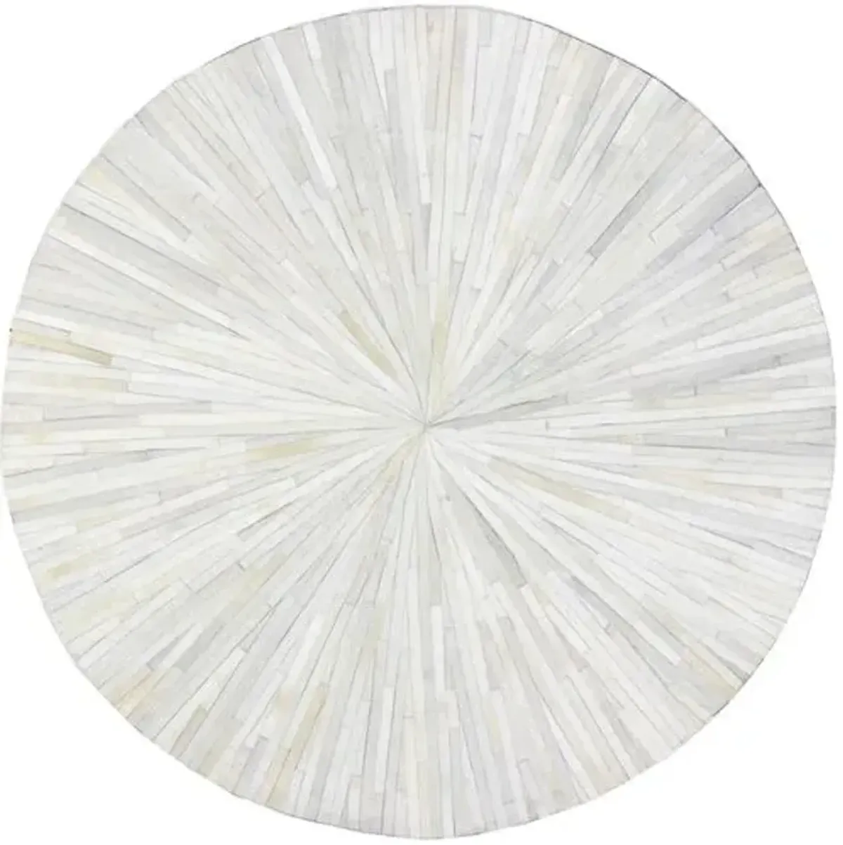 Aeolus Round Hide - Ivory