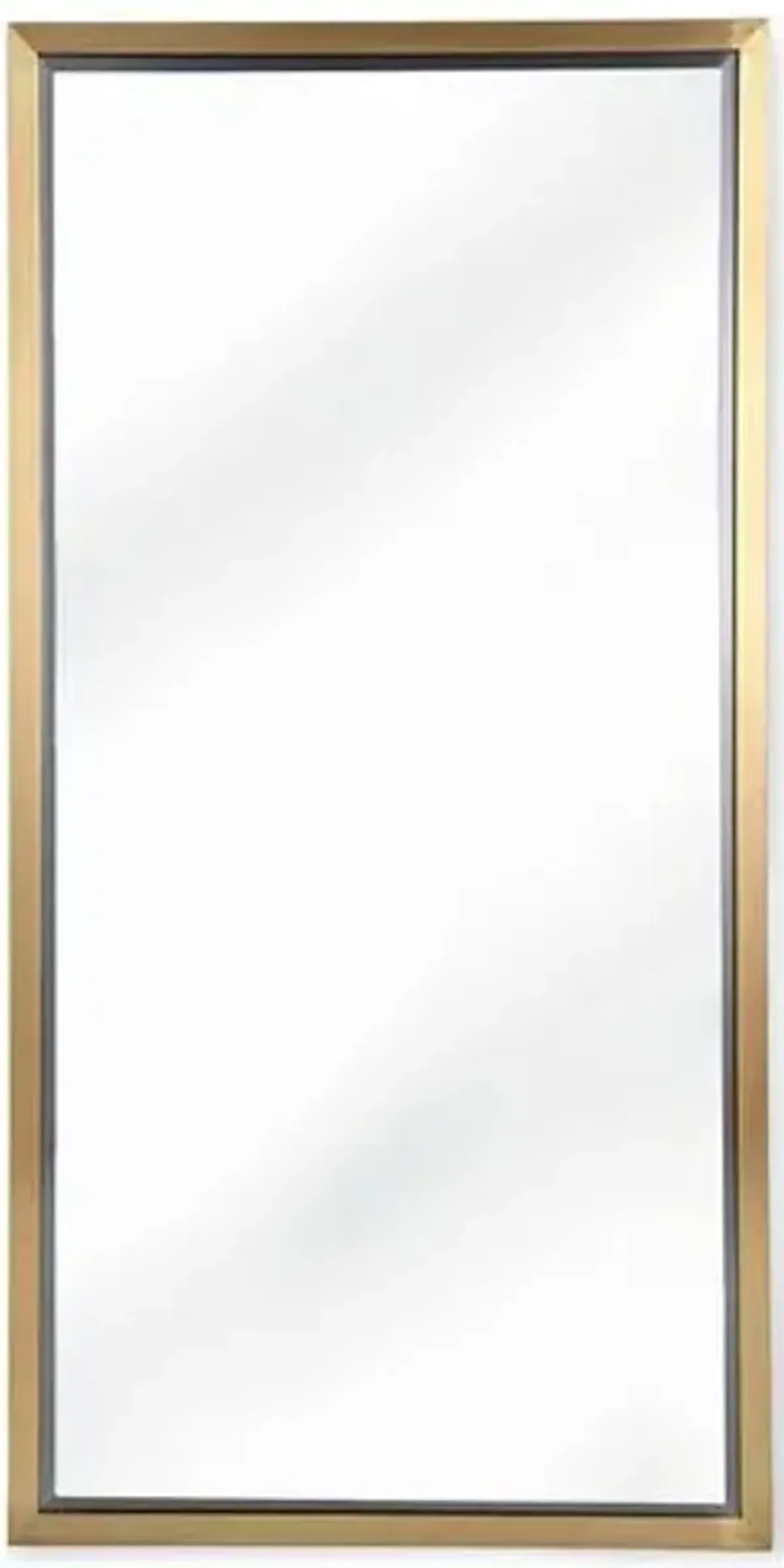 Rectangle Wall Mirror - Brass - Regina Andrew