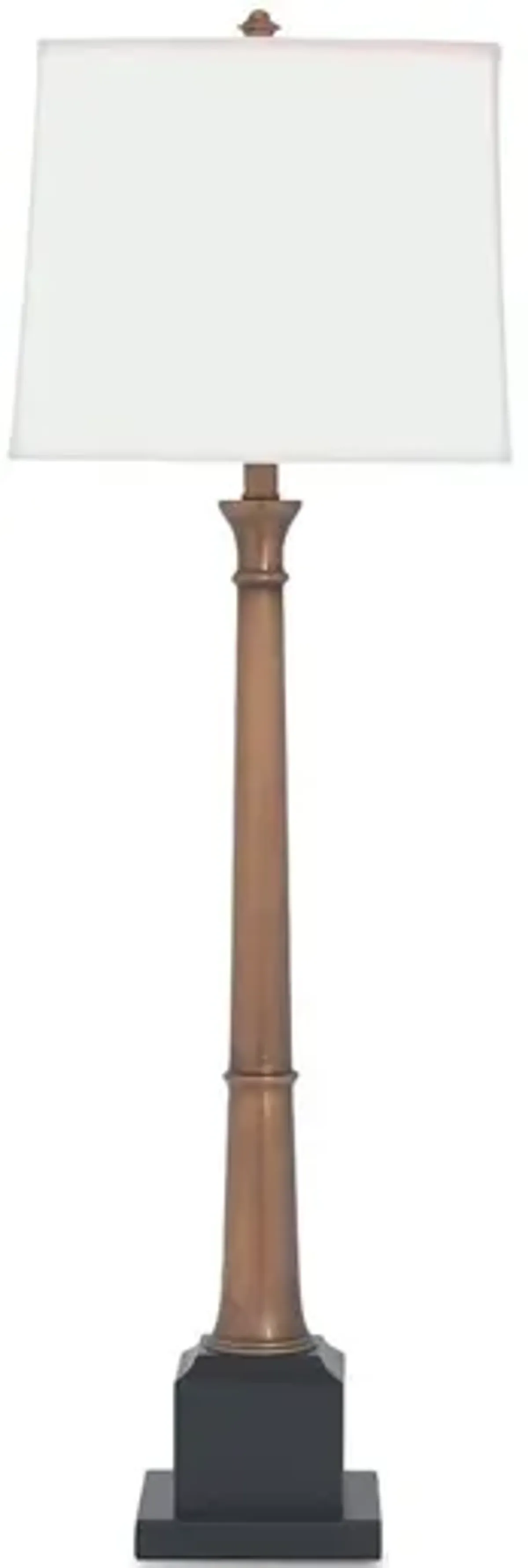 Set of 2 Kensington Buffet Lamp - Brass/Black - Port 68