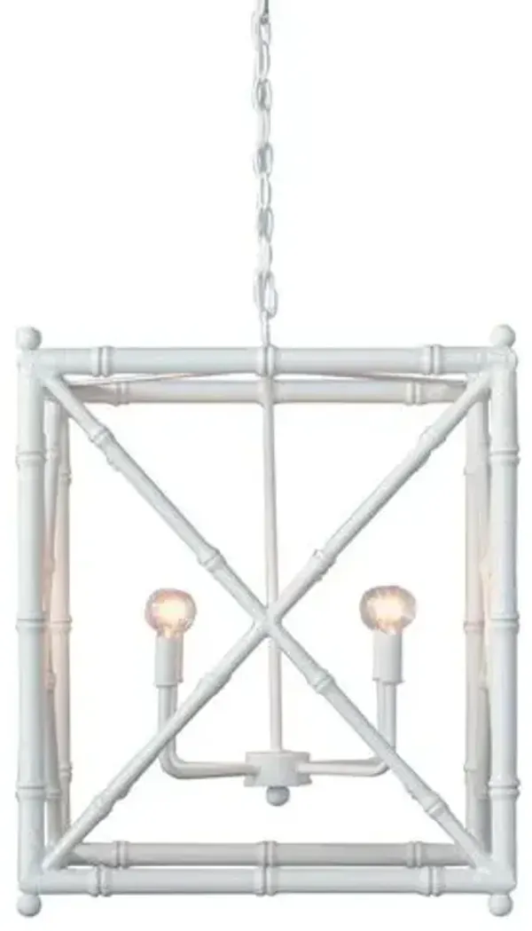 Baldwin Pendant - Aged White - Port 68