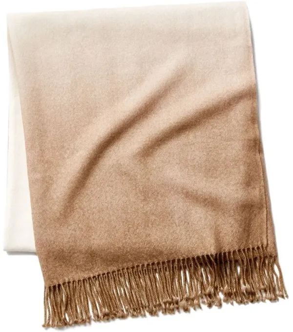 Dip-Dye Throw, Camel