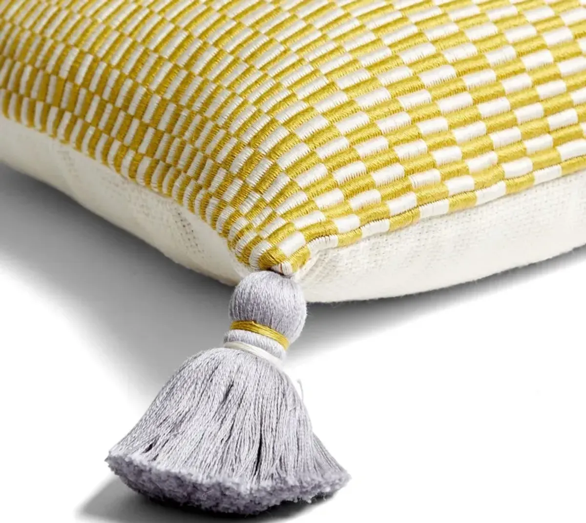 Ella 18x18 Pillow, Citrus/Natural