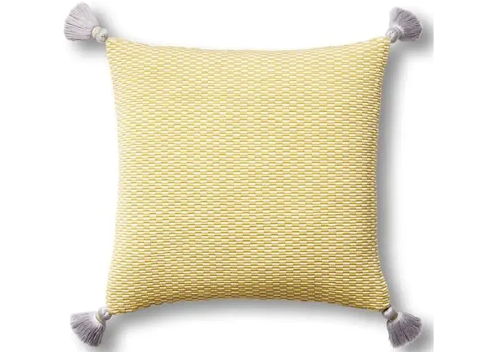 Ella 18x18 Pillow - Citrus/Natural - Johanna Howard