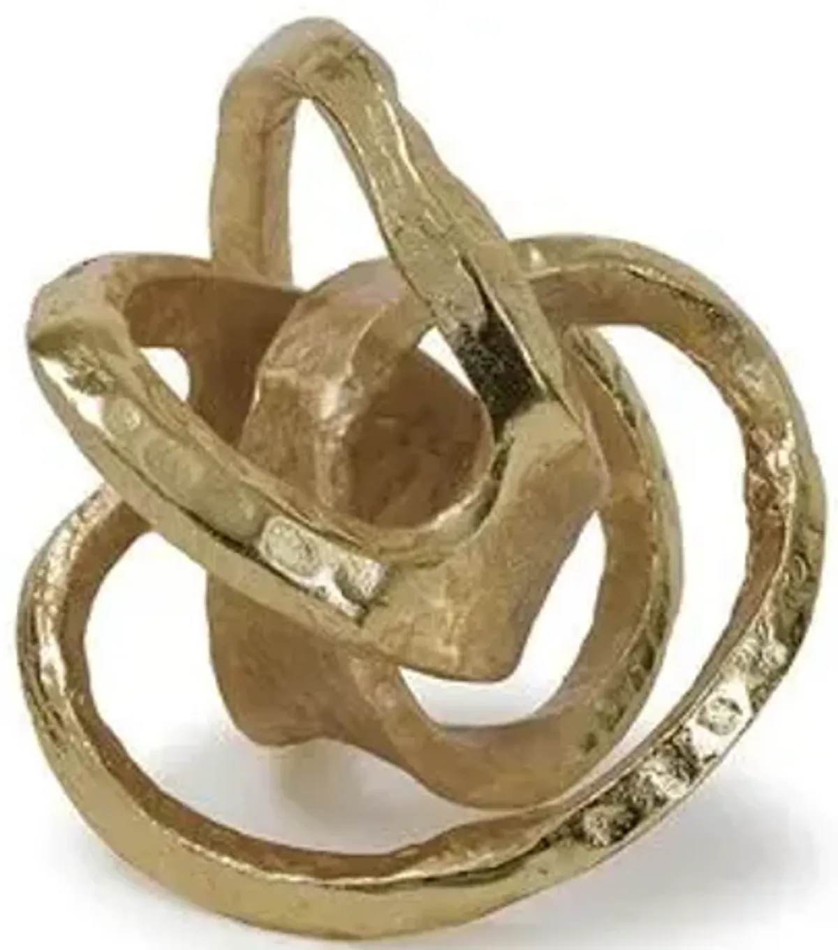 7" Aluminum Knot - Gold - Regina Andrew