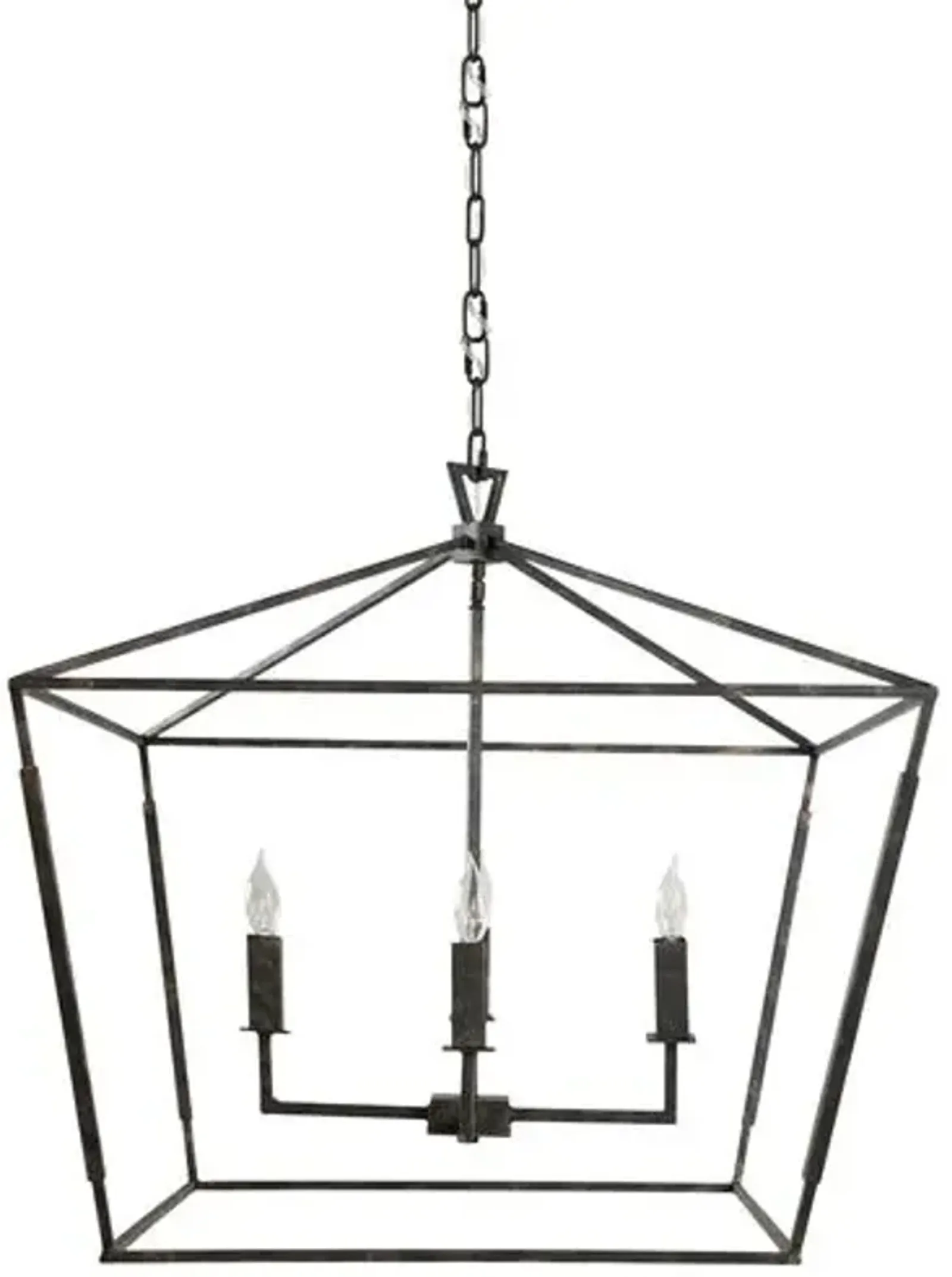 Arnold 4-Light Chandelier - Bronze - Gabby - Black