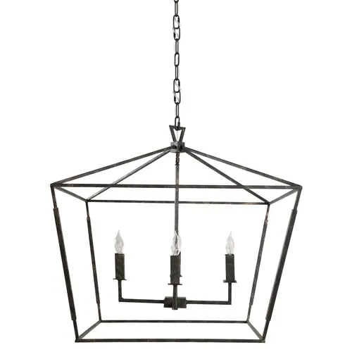 Arnold 4-Light Chandelier - Bronze - Gabby - Black