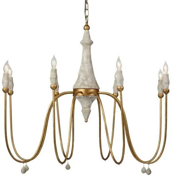 Clay Chandelier, Large