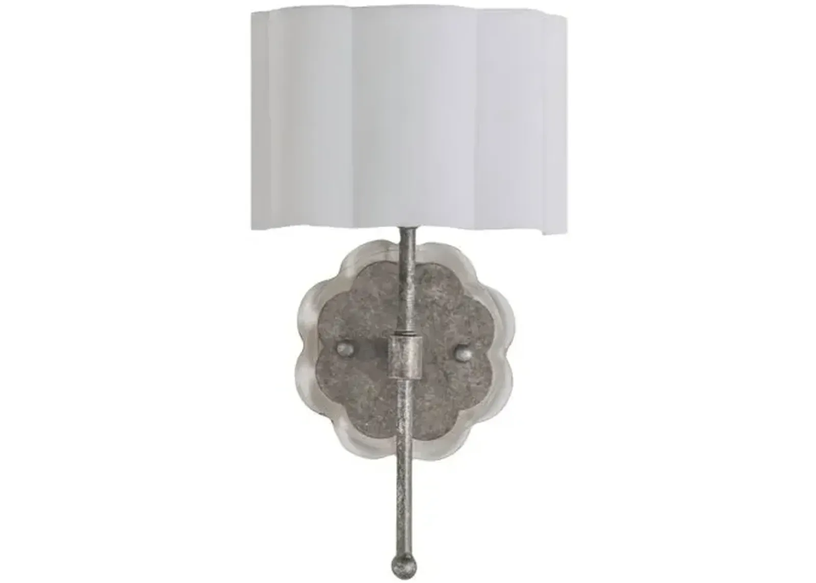 Shirley Sconce - Champagne Silver - Gabby