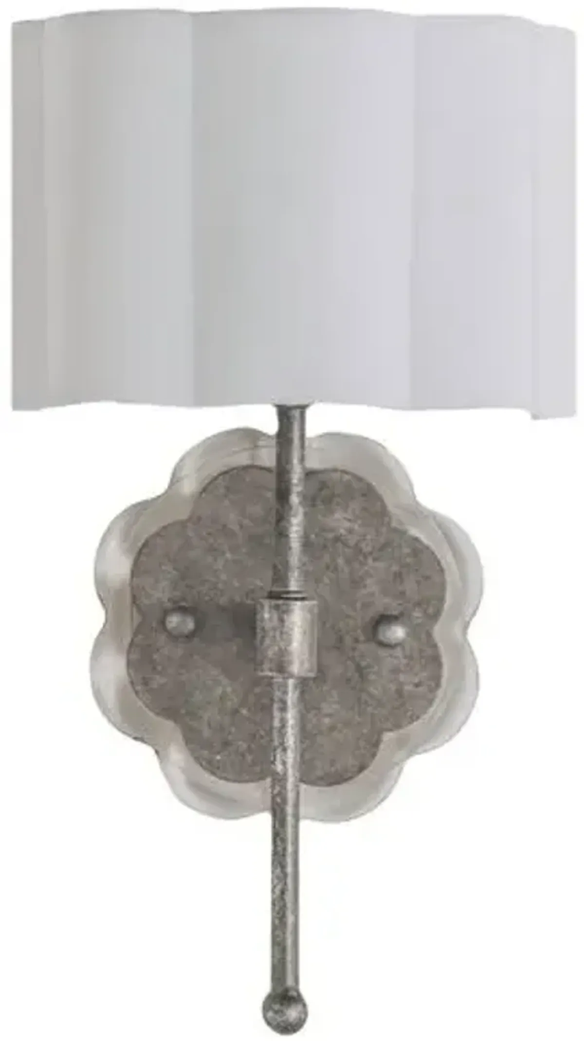 Shirley Sconce - Champagne Silver - Gabby