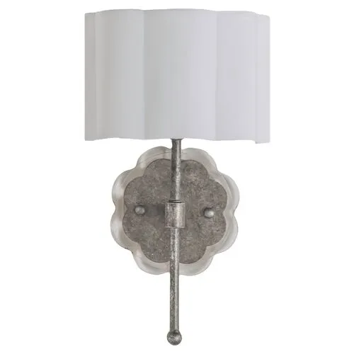 Shirley Sconce - Champagne Silver - Gabby