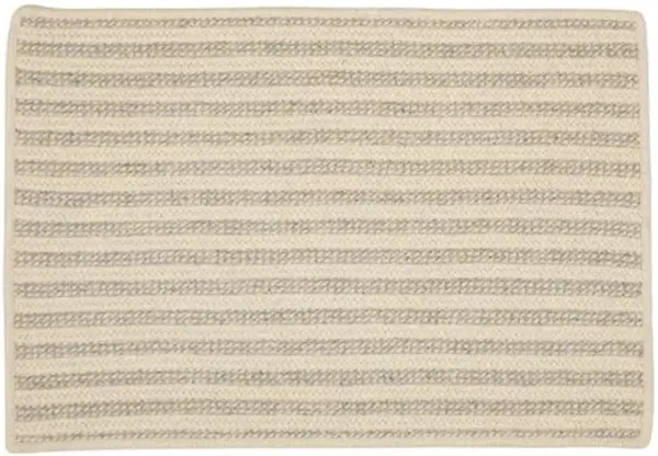 Abilene Braided Rug - Light Gray - Gray