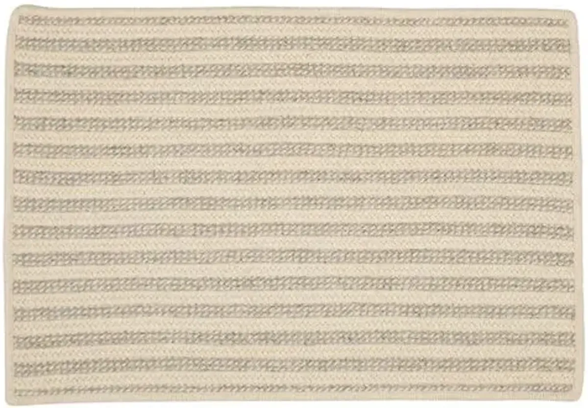 Abilene Braided Rug - Light Gray - Gray