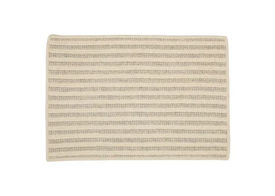 Abilene Braided Rug - Light Gray - Gray