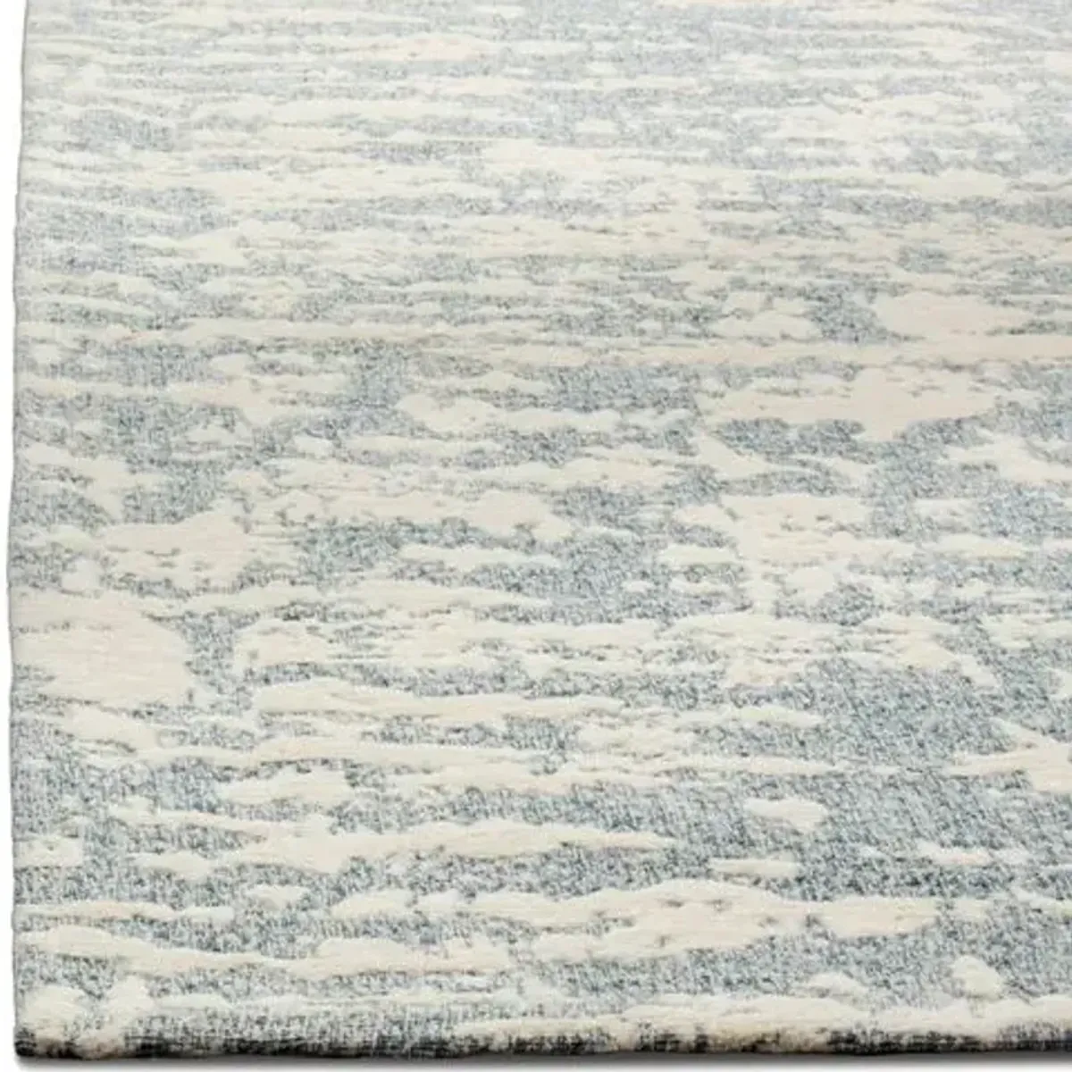 Sean Flat-Weave Rug - Ivory/Blue - Blue