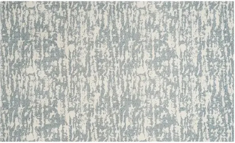 Sean Flat-Weave Rug - Ivory/Blue - Blue